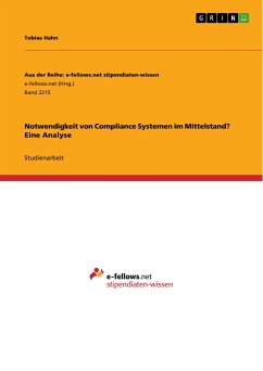 Notwendigkeit von Compliance Systemen im Mittelstand? Eine Analyse (eBook, PDF)