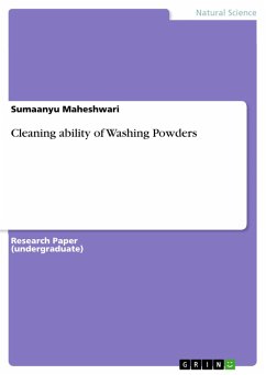 Cleaning ability of Washing Powders (eBook, PDF) Cleaning ability of Washing Powders (eBook, PDF)