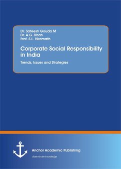 Corporate Social Responsibility in India. Trends, Issues and Strategies (eBook, PDF) - Gouda M, Sateesh; Khan, A. G.; Hiremath, S. L.