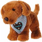 Heunec 310360 - HUND mit Halstuch blau, Lausbub, 22 cm