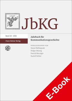Jahrbuch für Kommunikationsgeschichte 18 (2016) (eBook, PDF)
