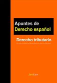 Apuntes de Derecho español: Derecho tributario (eBook, ePUB)
