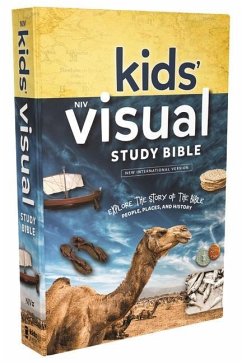 Niv, Kids' Visual Study Bible, Hardcover, Blue, Full Color Interior - Zondervan