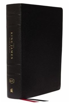 The King James Study Bible, Genuine Leather, Black, Indexed, Full-Color Edition - Thomas Nelson