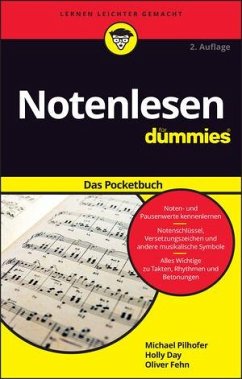 Notenlesen für Dummies Pocketbuch - Pilhofer, Michael;Day, Holly;Fehn, Oliver