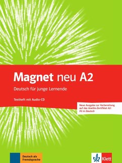 Magnet neu A2. Testheft + Audio-CD (Goethe-Zertifikat A2: Fit in Deutsch) - Motta, Giorgio; Esterl, Ursula