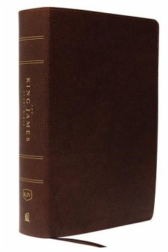 The King James Study Bible, Bonded Leather, Brown, Indexed, Full-Color Edition - Thomas Nelson