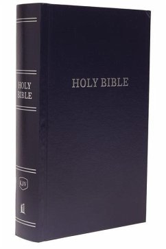 KJV, Pew Bible, Large Print, Hardcover, Blue, Red Letter Edition - Thomas Nelson