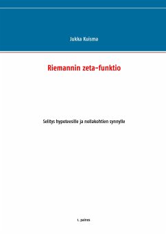 Riemannin zeta-funktio (eBook, ePUB) - Kuisma, Jukka