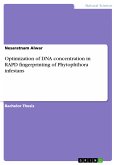 Optimization of DNA concentration in RAPD fingerprinting of Phytophthora infestans (eBook, PDF)