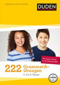Cover 222 Grammatikübungen 5. bis 8. Klasse