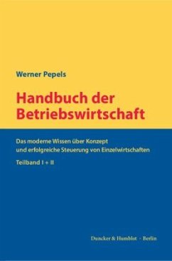 Handbuch der Betriebswirtschaft - Pepels, Werner