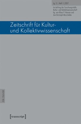 Zeitschrift für Kultur- und Kollektivwissenschaft Zeitschrift für Kultur- und Kollektivwissenschaft