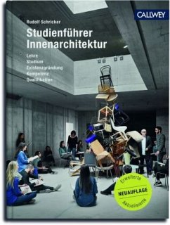 Studienführer Innenarchitektur - Schricker, Rudolf