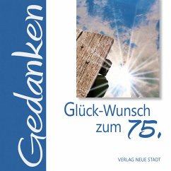 Cover Glück-Wunsch zum 75.