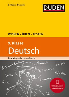 Wissen - Üben - Testen: Deutsch 9. Klasse - Steinhauer, Anja