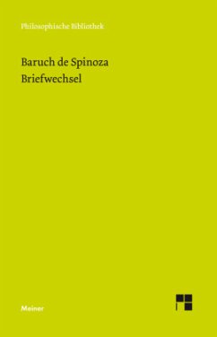 Briefwechsel / Sämtliche Werke 6 - Spinoza, Baruch de