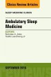 Ambulatory Sleep Medicine, an Issue of... - Bild 1
