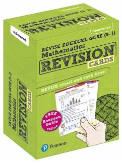Pearson REVISE Edexcel GCSE Maths (Foundation): Revision Cards incl. online revision, quizzes and videos - for 2025 and 2026 exams - Smith, Harry