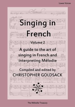 Singing in French, volume 2 - lower voices - Goldsack, Christopher