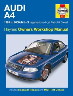 Audi A4 Petrol & Diesel (95 - 00) Haynes Repair Manual - Legg, A K