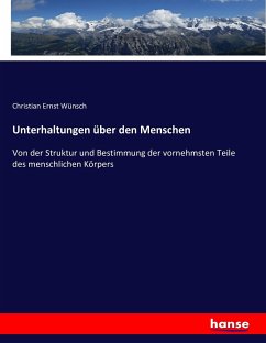 Unterhaltungen über den Menschen - Wünsch, Christian Ernst