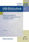 Patterns and impact of longitudinal measurement error for welfare receipt (eBook, PDF)