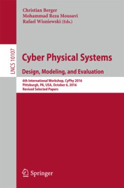 Cover Cyber Physical Systems. Design, Modeling, and Evaluation