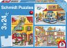 Feuerwehr und Polizei (Kinderpuzzle) - Bild 1