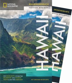 NATIONAL GEOGRAPHIC Reisehandbuch Hawaii mit Maxi-Faltkarte - Rheker-Weigt, Sabine
