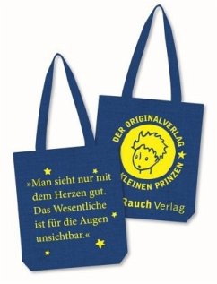 Cover Man sieht nur mit dem Herzen gut, Stofftasche