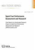 Spent Fuel Performance Assessment and Research Final Report of a Coordinated Research Project on Spent Fuel Performance Assessment and Research (Spar