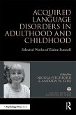 Acquired Language Disorders in Adulthood and Childhood (eBook, ePUB)