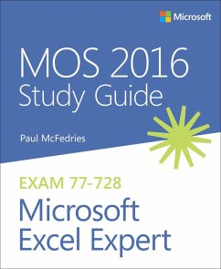 MOS 2016 Study Guide for Microsoft Excel Expert (eBook, PDF) - McFedries, Paul