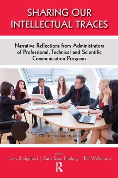 Cover Sharing Our Intellectual Traces (eBook, PDF)
