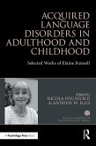 Acquired Language Disorders in Adulthood and Childhood (eBook, PDF)