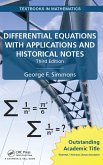 Differential Equations with Applications and Historical Notes (eBook, PDF)
