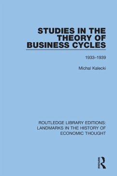Studies in the Theory of Business Cycles (eBook, PDF) - Kalecki, Michal