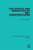 The Syntax and Semantics of Wh-Constructions (eBook, PDF)