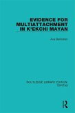 Evidence for Multiattachment in K'ekchi Mayan (eBook, ePUB)