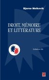 Droit, memoire et litterature (eBook, PDF)