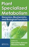 Plant Specialized Metabolism (eBook, ePUB)