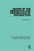 Issues in the Semantics and Pragmatics of Disjunction (eBook, PDF)