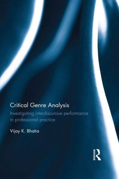 Critical Genre Analysis (eBook, PDF) Critical Genre Analysis (eBook, PDF)