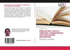 Educación rural y saberes campesinos: una discusión pendiente