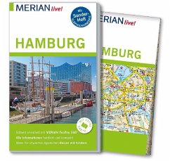 MERIAN live! Reiseführer Hamburg: Mit Extra-Karte zum Herausnehmen