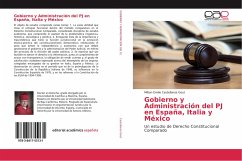 Gobierno y Administración del PJ en España, Italia y México