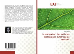 Investigation des activités biologiques d'Astragalus armatus - Kacem, Hana