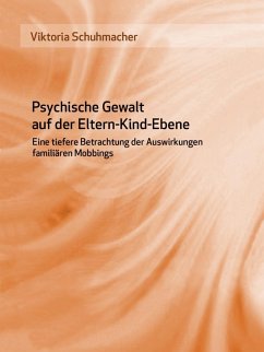 Psychische Gewalt auf der Eltern-Kind-Ebene (eBook, ePUB)