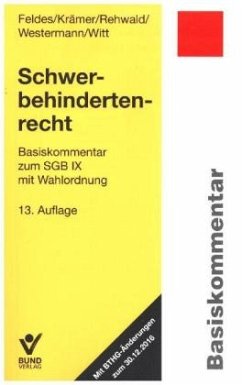 Cover Schwerbehindertenrecht (SchwbR), Basiskommentar